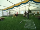 SGD 100-Jahr-Feier 2012 - Aufbau Zelt